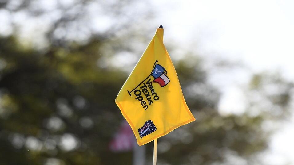 The 18th hole at the Valero Texas Open